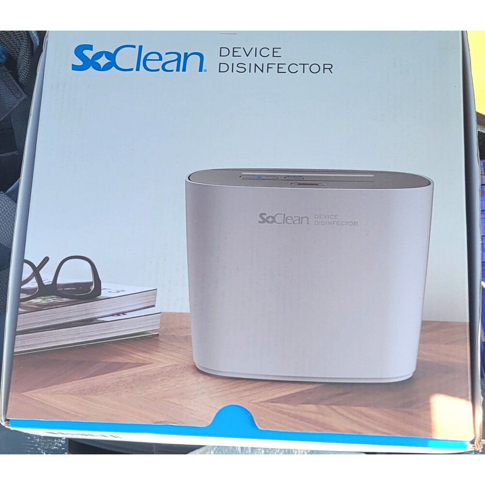 NIB SoClean SC1500 Sanitizing Machine Device Disinfector, White